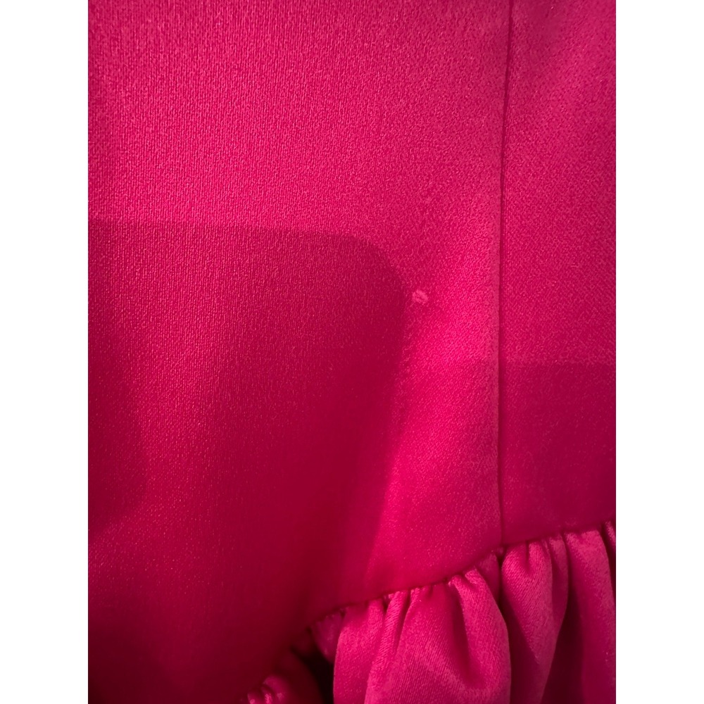 Vintage Victor Costa Gown Pink Formal Prom Bridal Cocktail Dress - Picture 8 of 12